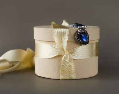 Gift box jewel blue Photo