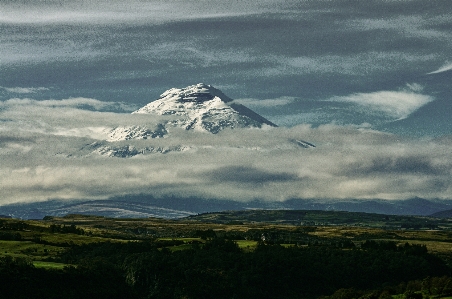 Cotopaxi volcano andes mountain range Photo