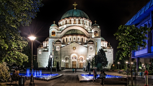 Saint sava church belgrade serbia Photo