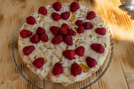 Cake strawberry dessert pie Photo