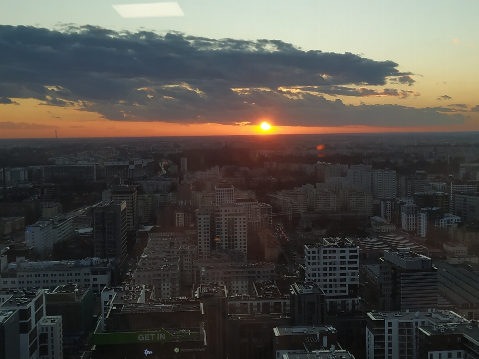 Warsaw cloud sky atmosphere