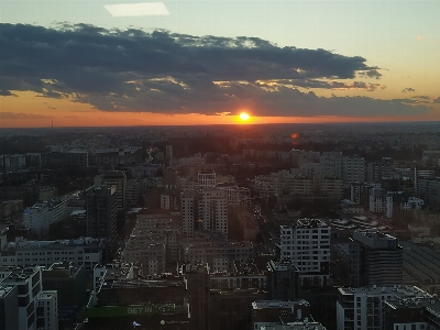 Warsaw cloud sky atmosphere Photo