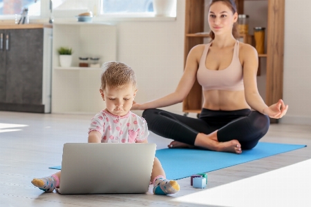 Face joint yoga mat shoulder Photo