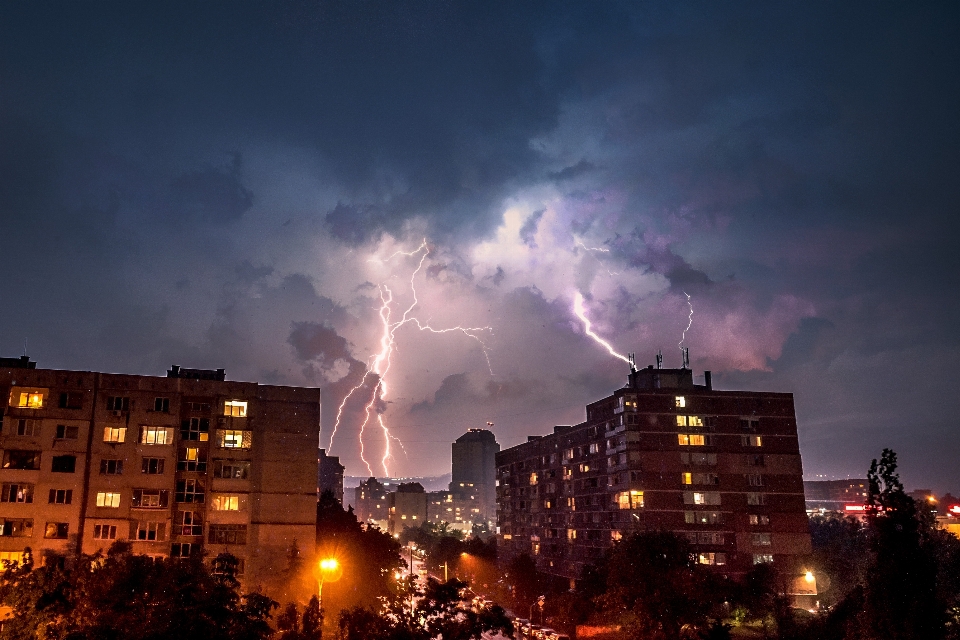 Storm sky cloud night