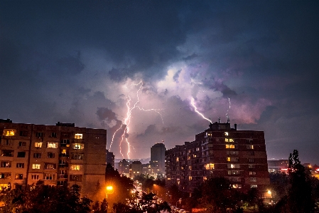 Storm sky cloud night Photo