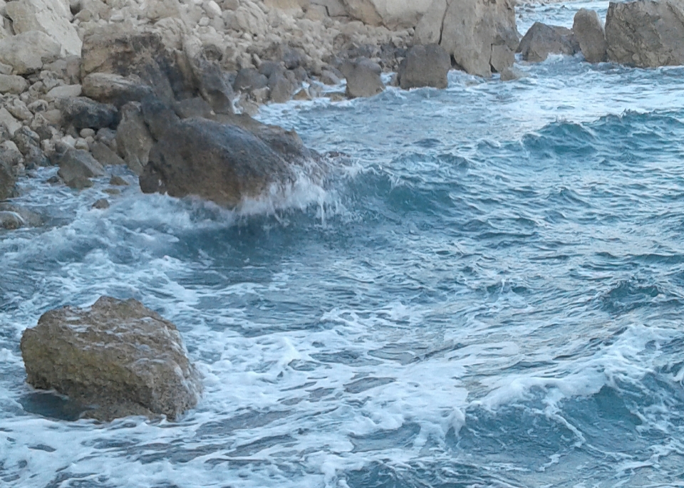 Meer felsen felsig steinig
