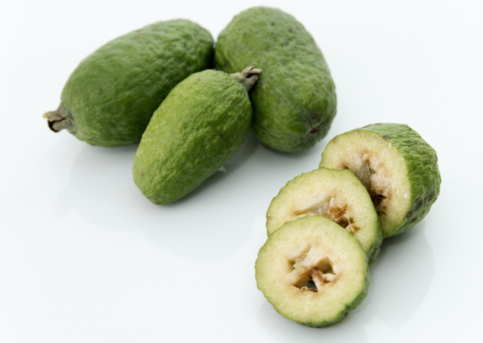 Feijoa exótico fruta exótica
 colombiana
