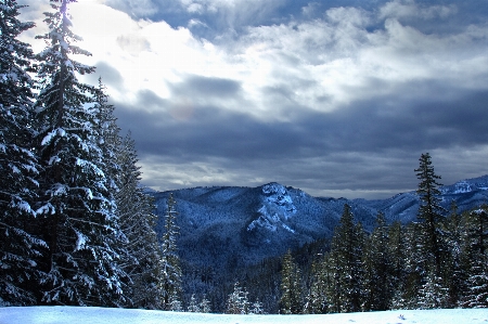 Cloud sky atmosphere mountain Photo