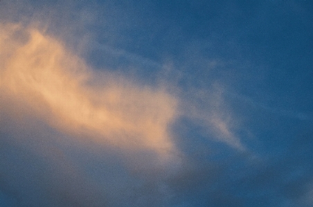 Cloud sky atmosphere blue Photo