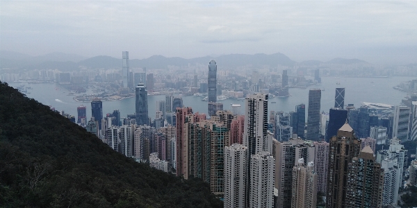 The peak hongkong skyline building Photo