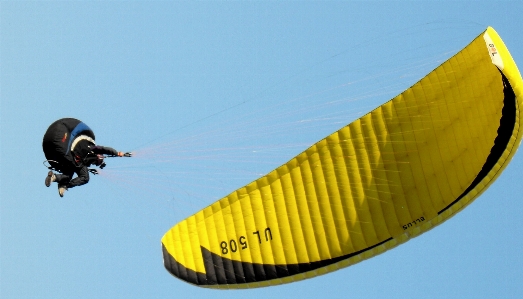 Sky azure paragliding air travel Photo