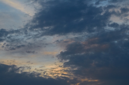 Cloud sky atmosphere azure Photo