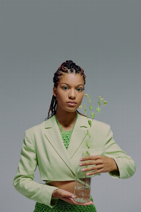 Beauté cheveux épaule cou