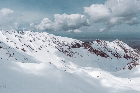 Cloud sky mountain snow Photo