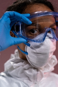 Vaccine glasses vision care eyebrow Photo