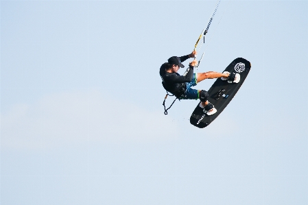 Sports sky stunt performer windsports Photo