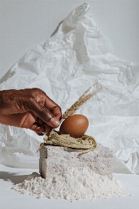 Food hand gesture jewellery Photo