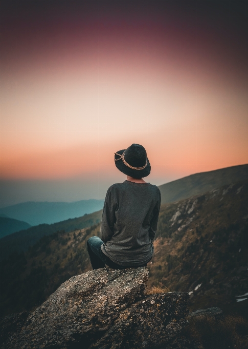 Natural sky cloud hat