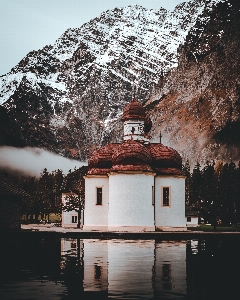 Natural water mountain sky Photo