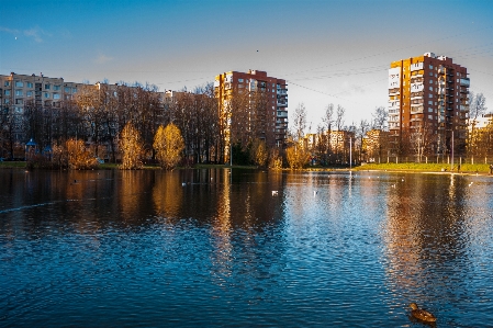 Images water sky cloud Photo