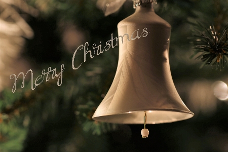 Christmas bell decoration holiday Photo