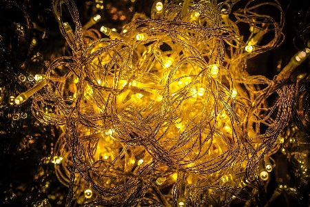 Christmas gold decoration holiday Photo