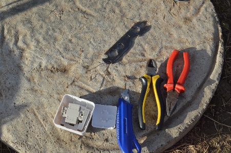 Background electricity work electrician Photo