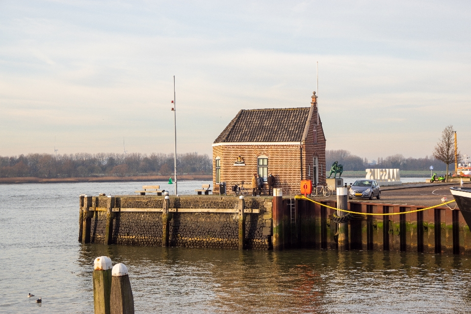 Harbor master river maassluis water