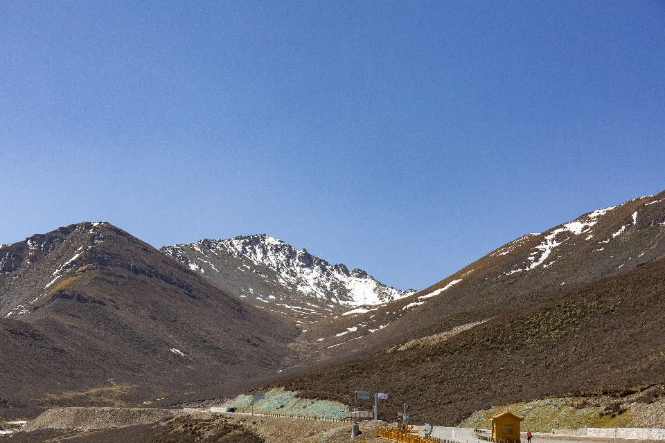 Montagna qilian
 cielo pendenza