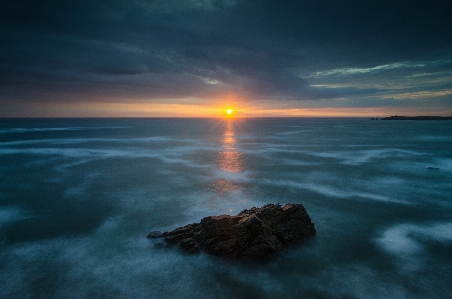 Sea water cloud sky Photo