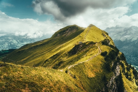 Natural cloud sky mountain Photo