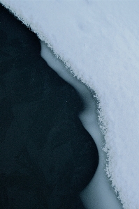 Natural water snow grey Photo