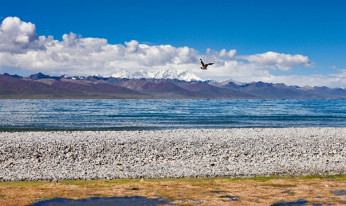 Xizang tibet lakes snow mountain Photo