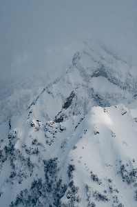 Foto Natural montaña nieve cielo