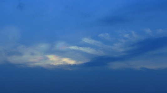 Rainbow cloud sky evening Photo