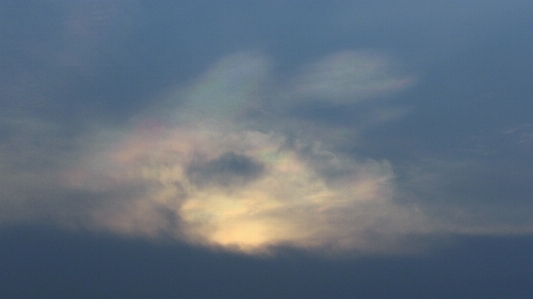 Rainbow cloud sky evening Photo