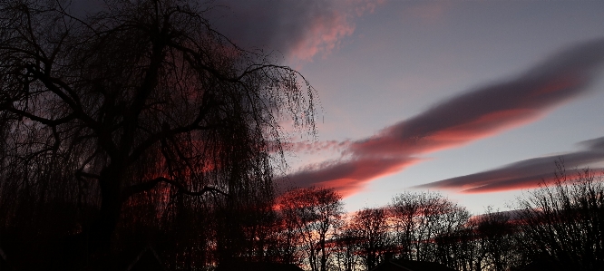 Sunset cloud sky atmosphere Photo