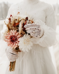 Natural flower hand plant Photo