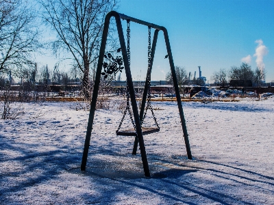 Foto Imagens céu neve azul