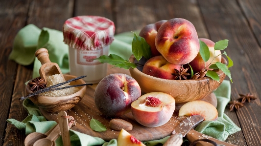 Fruits cutting morning nutrition Photo