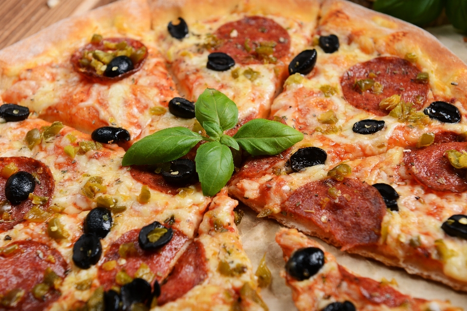 Pizza makanan bahan
 resep