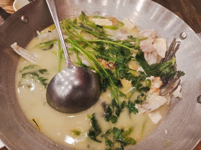 Fish chinese food soup Photo