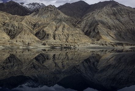 Natural mountain sky landscape Photo