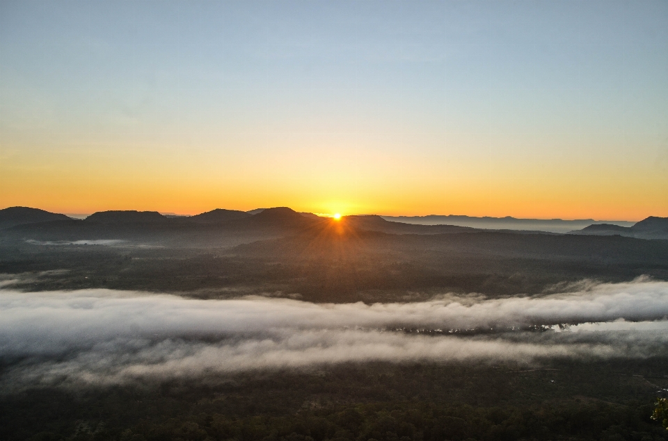 Floresta céu atmosfera nuvem