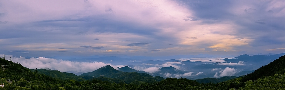 Foto Laut awan langit suasana