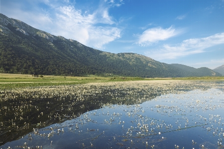 Lake cloud water sky Photo