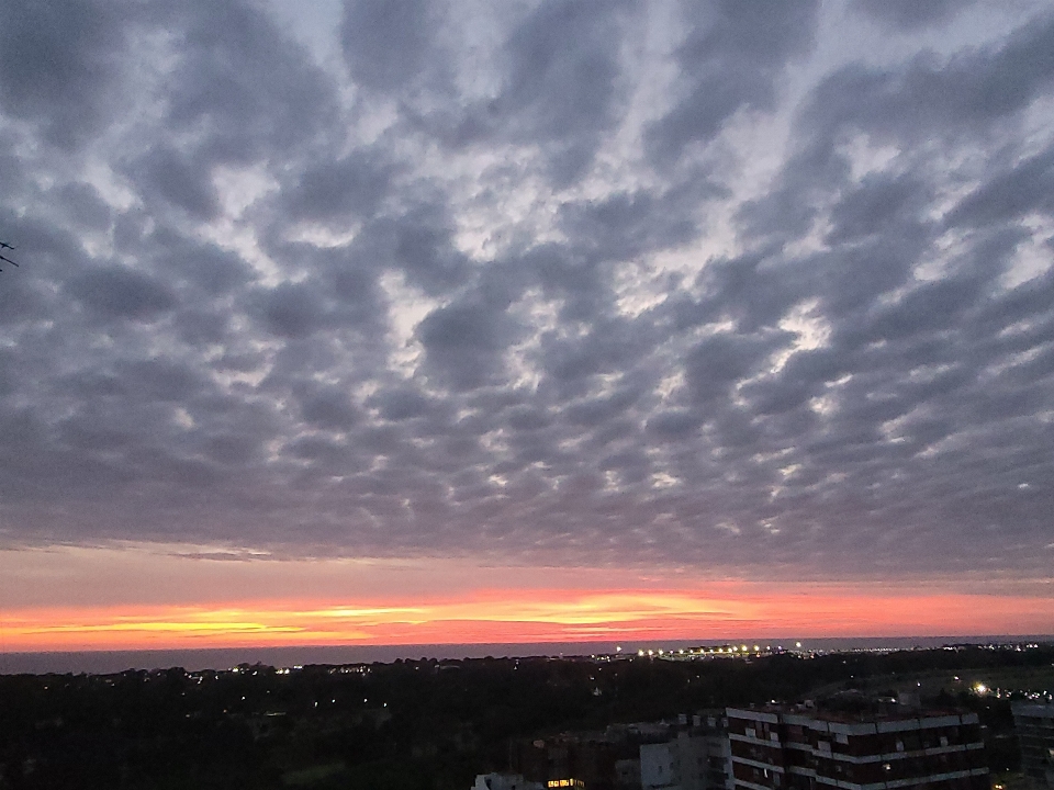 Alba mattina natura nube