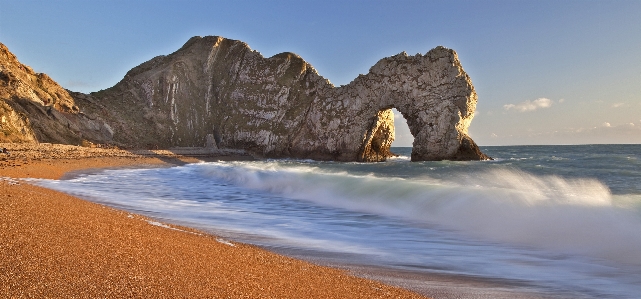 Durdle door jurassic coast dorset water Photo