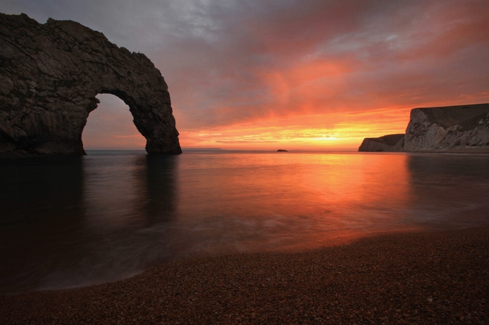 Durdle door jurassic coast dorset cloud