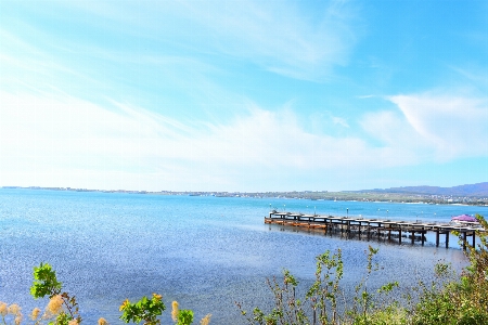 Natural water cloud sky Photo